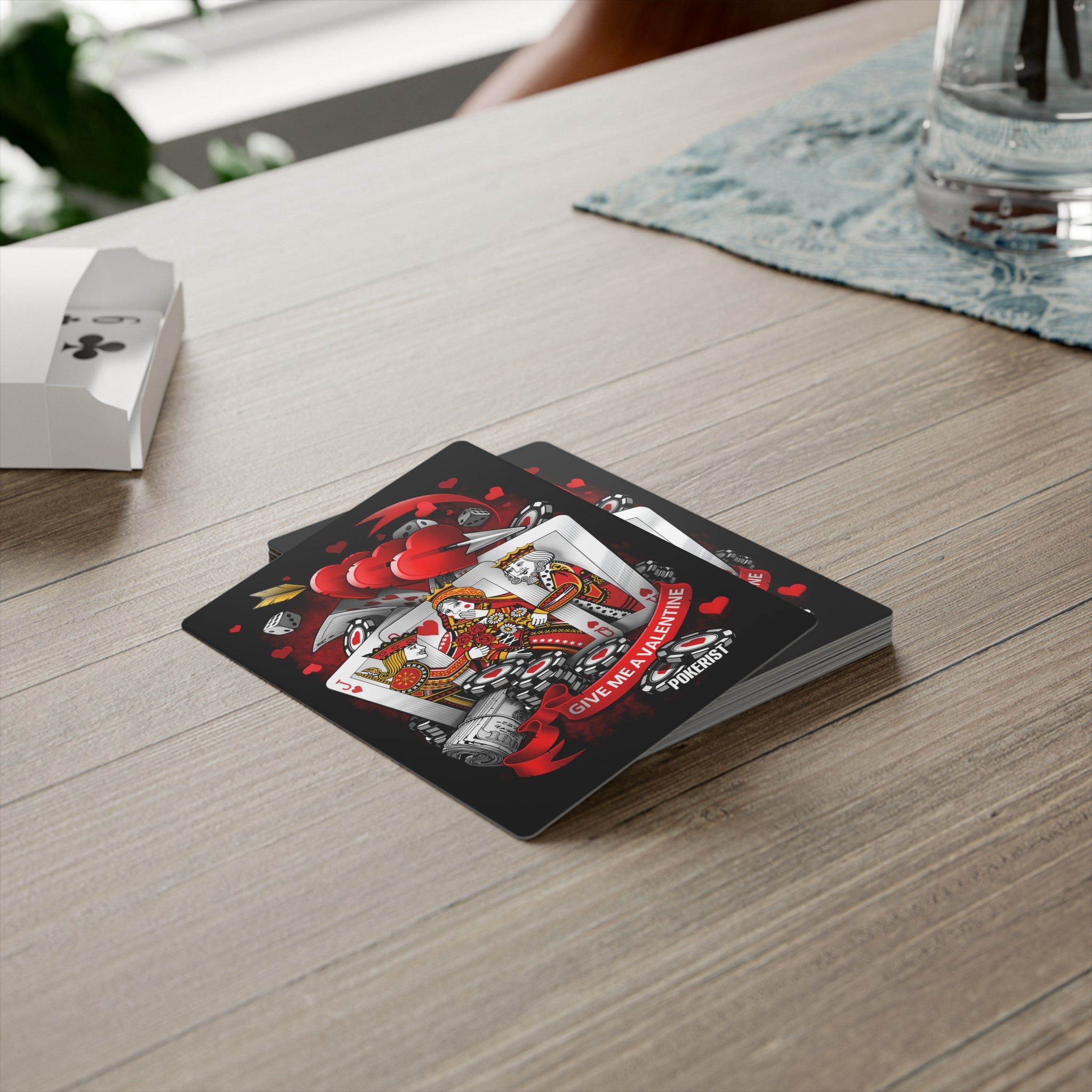 Give me a Valentine - Poker Cards